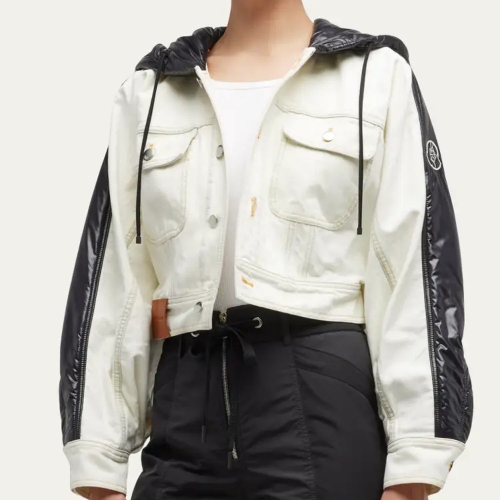 Stylish Black and White Women's Jacket